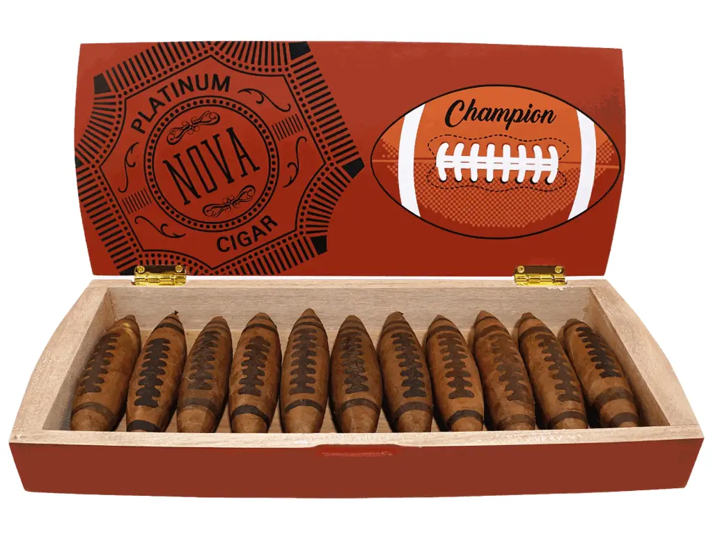 PLATINUM NOVA CHAMPION FOOTBALL CIGAR