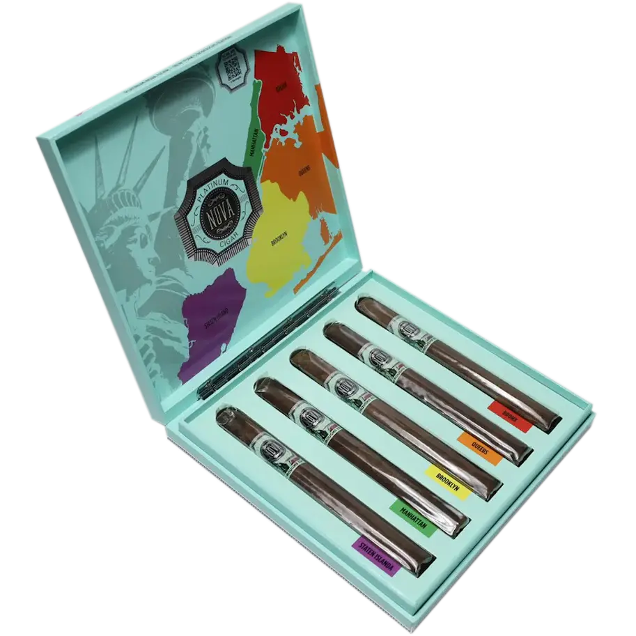 PLATINUM NOVA CIGAR 5 BOROUGTHS EDITION