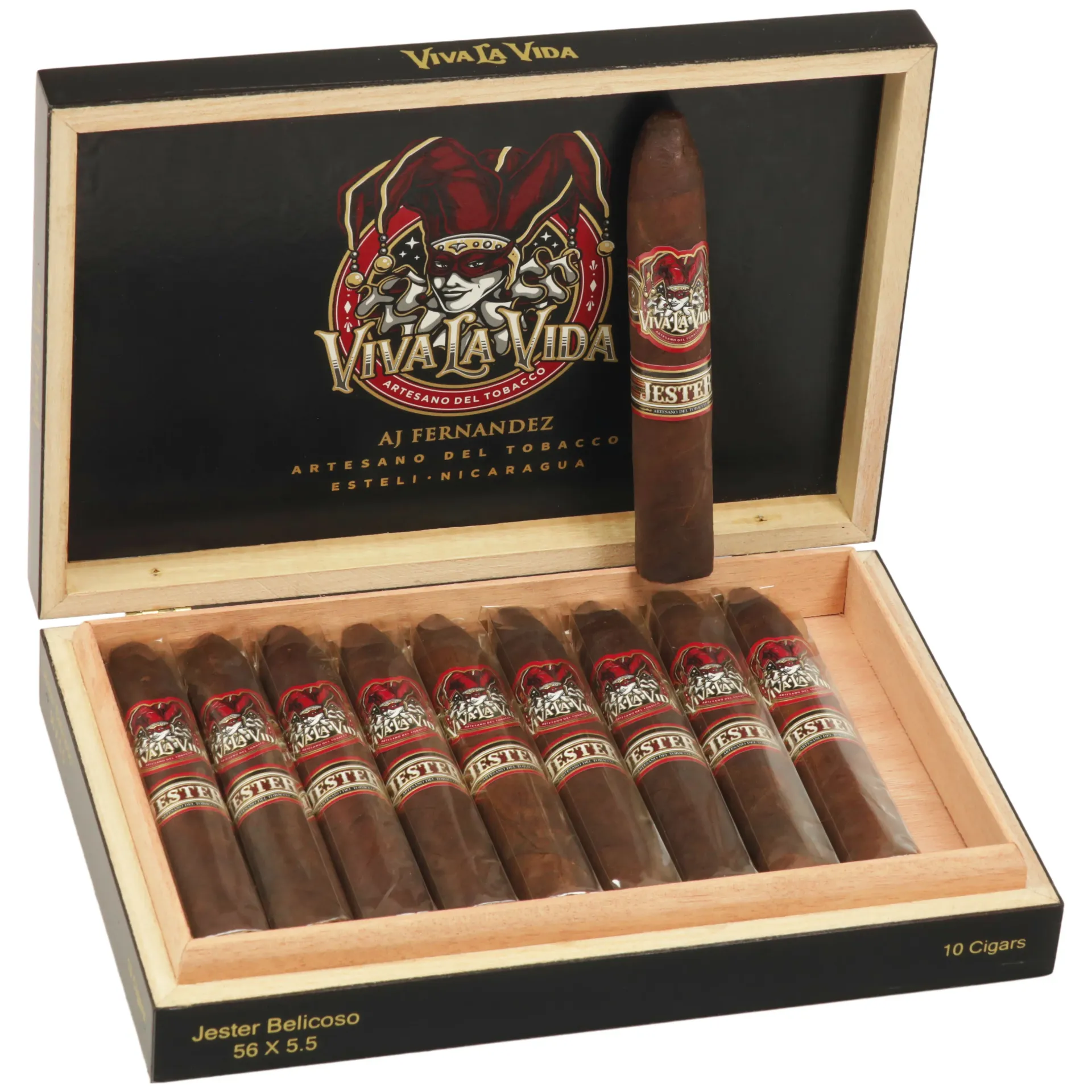 [TM-CIG-0105] AJ Fernandez — 5TH ANNIVERSARY JESTER FLAT BELICOSO