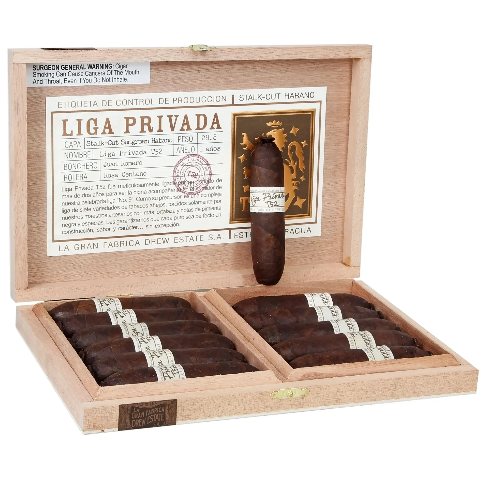 [TM-CIG-0005] Drew Estate — FLYING PIG T52