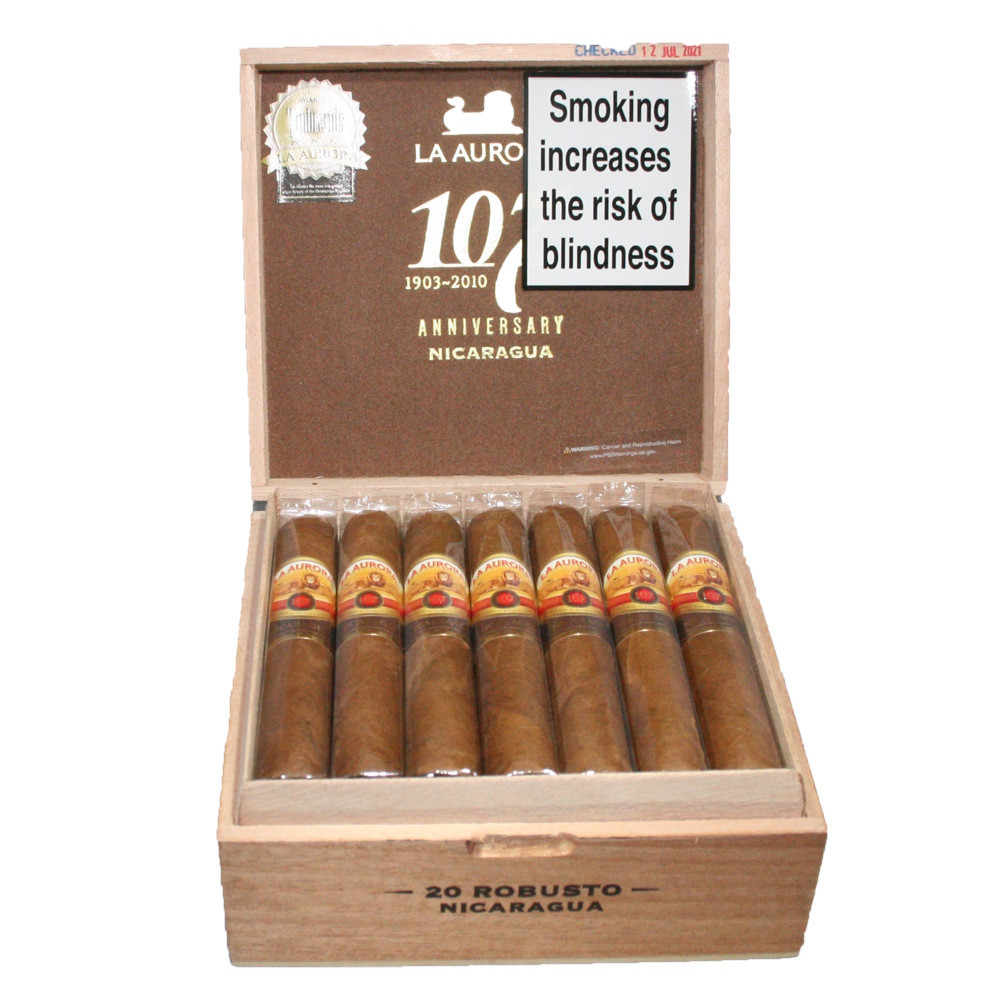 [TM-CIG-0050] La Aurora — 107 NICARAGUA ROBUSTO