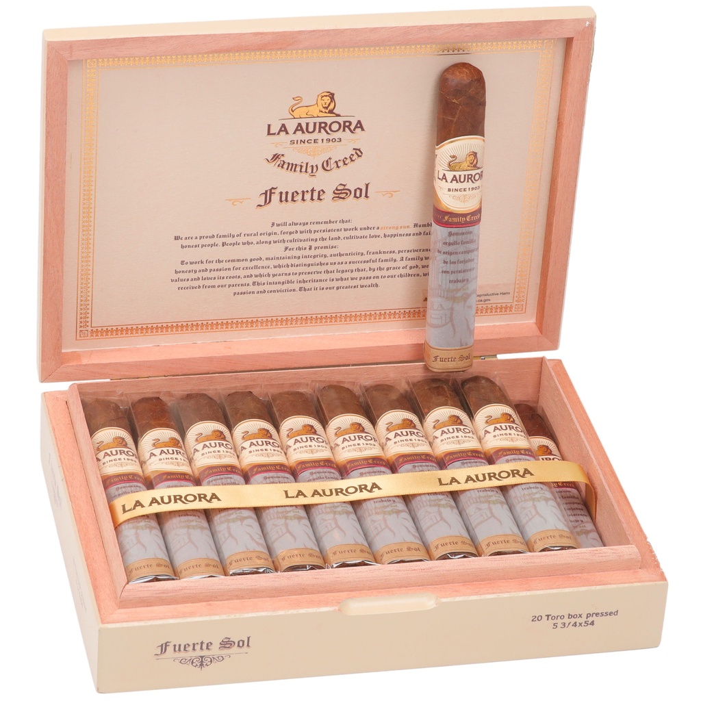 [TM-CIG-0053] La Aurora — FUERTE SOL TORO