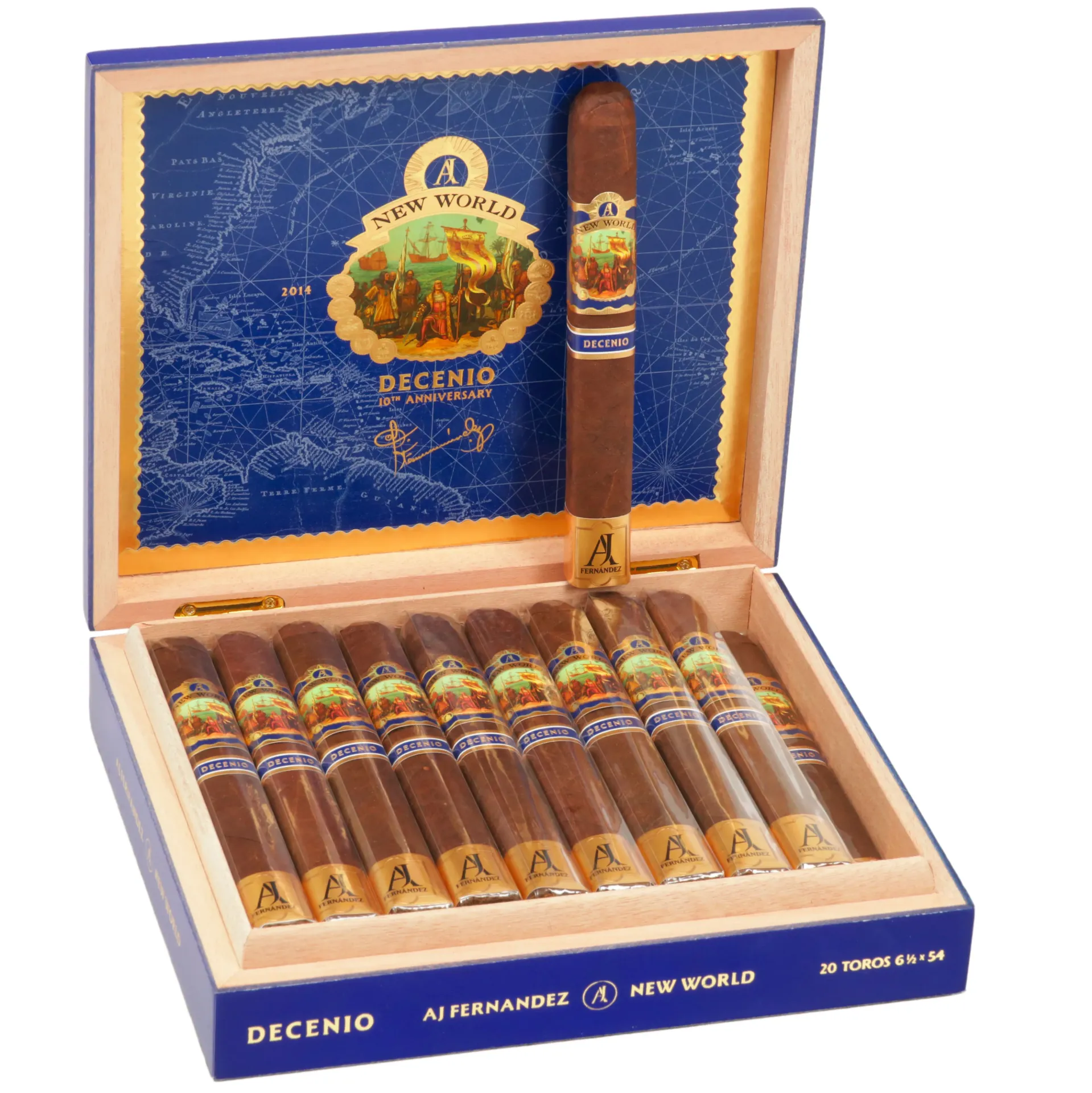 AJ Fernandez — NEW WORLD DECENIO TORO