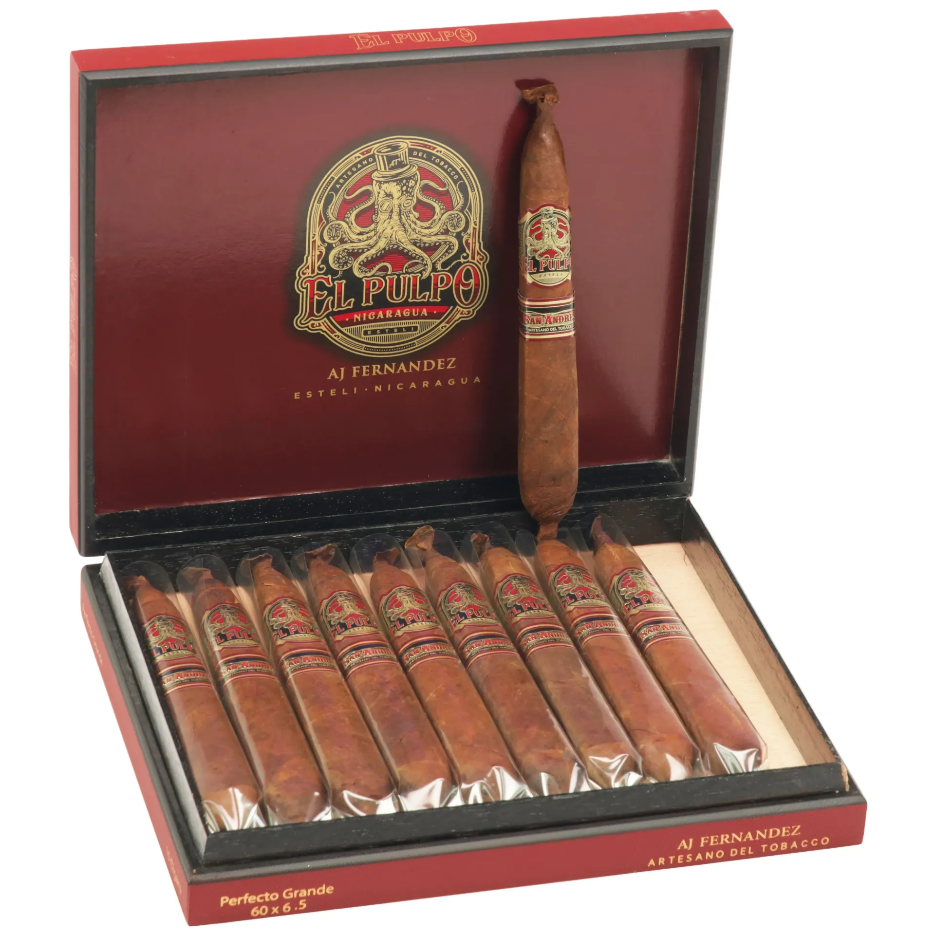 [TM-CIG-0111] AJ Fernandez — EL PULPO PERFECTO