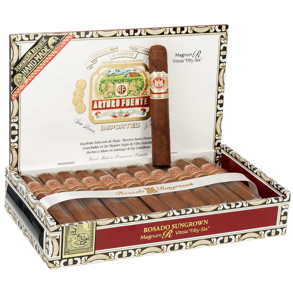 Arturo Fuente — MAGNUM R VITOLA "FIFTY-SIX" ROSADO SUNGROWN