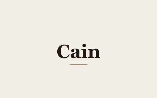 Cain