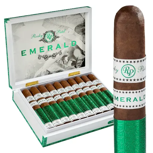 ROCKY PATEL EMERALD BOX PRESS (Singular)